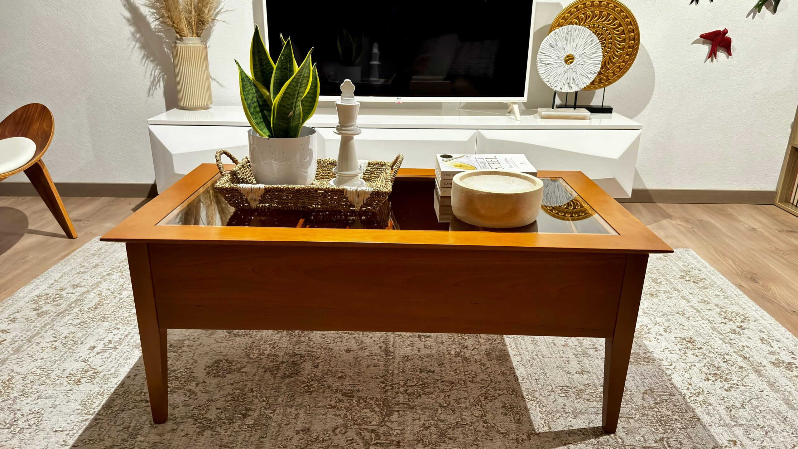 Como decorar a mesa de centro